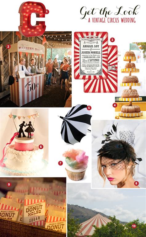 Get the Look: A Vintage Circus Wedding | Green Wedding Shoes | Weddings ...