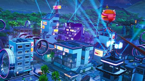 Fortnite Season 9's New Map Areas: Mega Mall And Neo Tilted Towers - GameSpot