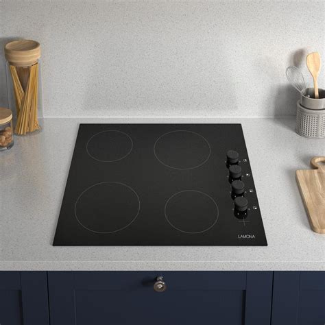 Lamona LAM1706 60cm Black Electric Ceramic Hob | Howdens