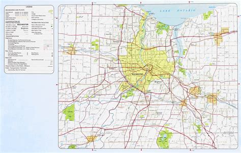 Rochester Ny Map ~ EXODOINVEST