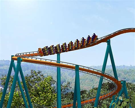 Goliath Roller Coaster - Six Flags Over Georgia | Close-Up Helix