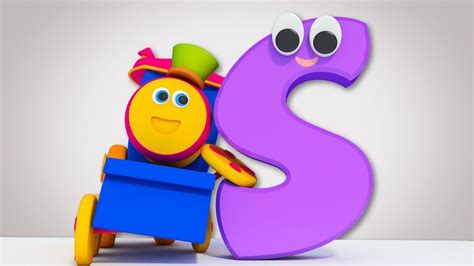 The Letter S Song Learn ABC Songs For Children Learning Street With Bob The Train by Kids TV ...