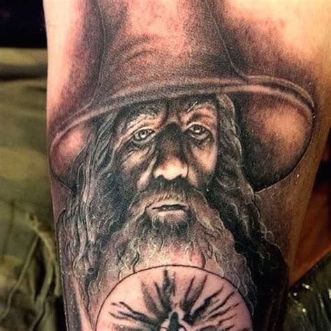 1-3-1-gandalf-tattoos | Gandalf tattoo, Lord of the rings tattoo, Tattoos