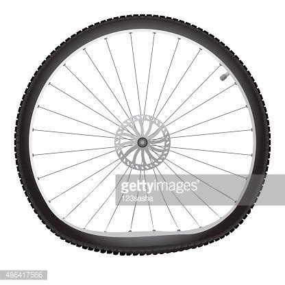 Broken Bicycle Wheel Stock Vector | Royalty-Free | FreeImages