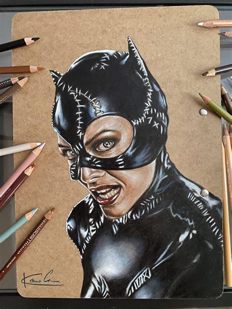 Catwoman, Batman Returns… Fan art by me : r/Catwoman