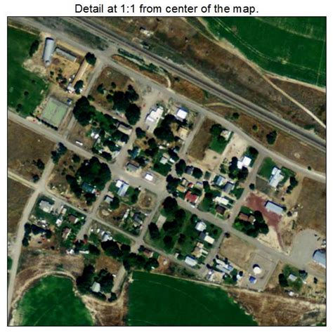 Aerial Photography Map of Minidoka, ID Idaho