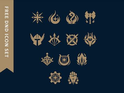 DnD Class Icons by Jime Mosqueda on Dribbble