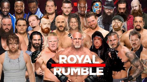 WWE Royal Rumble 2017 Full Match 30 Man HD | WWE Royal Rumble 30-Man Elimination Battle Royal ...