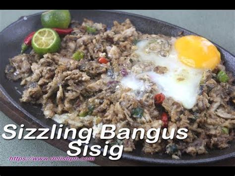 SIZZLING BANGUS SISIG - Kitchen Pro