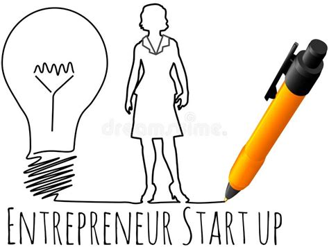 Entrepreneur Clipart Black And White