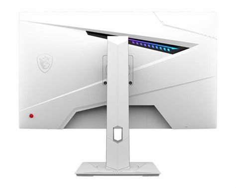 White gaming monitor MSI G274QRFW with WQHD and 170 Hz