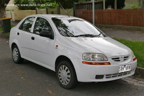 2003 Daewoo Kalos Sedan 1.4 i 16V (94 CV) Automatic | Ficha técnica y ...