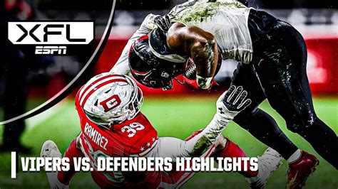 Vegas Vipers vs. DC Defenders | Full Game Highlights | XFL on ESPN - Win Big Sports