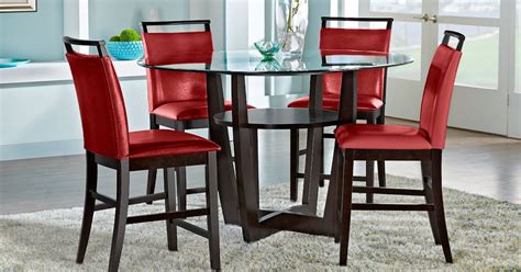 Red Kitchen Table And Chairs Set / Red Dining Room Table Sets - Gather everyone around this ...