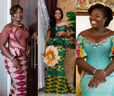 Best 20 Kente Styles For Your Traditional Wedding Dresses - flatprofile