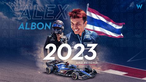 Alex Albon to remain with Williams Racing into 2023 and beyond | Williams Racing