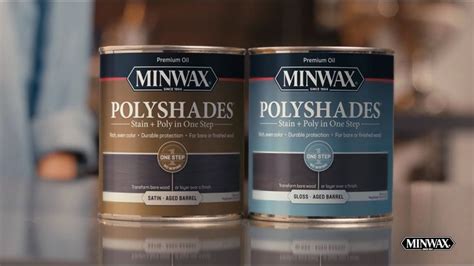 Minwax® | How to Use PolyShades - YouTube | Minwax polyshades, Minwax ...