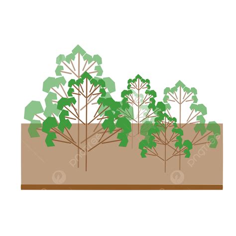 Green Gradient PNG Picture, Green Trees Gradient Plants, Green, Gradient, Trees PNG Image For ...