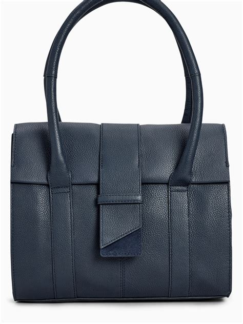 Buy Next Navy Blue Solid Tote Bag - Handbags for Women 2499983 | Myntra