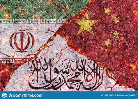 Iran-China-Taliban Relations Stock Image - Image of abstract, crisis ...