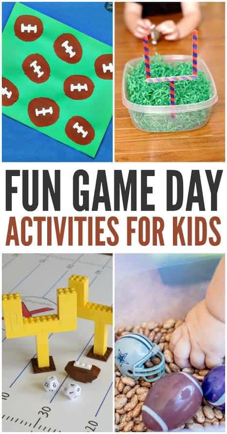 Fun Football Game Day Activities for Kids