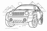 Jeep coloring pages To Download And Print For Free sketch template