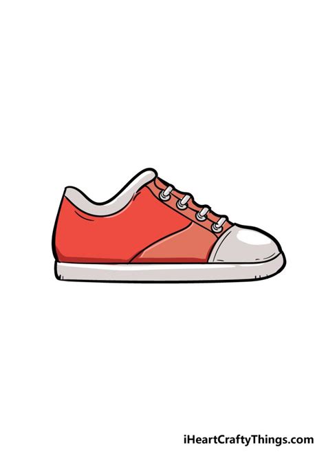 Shoe Drawing - How To Draw A Shoe Step By Step