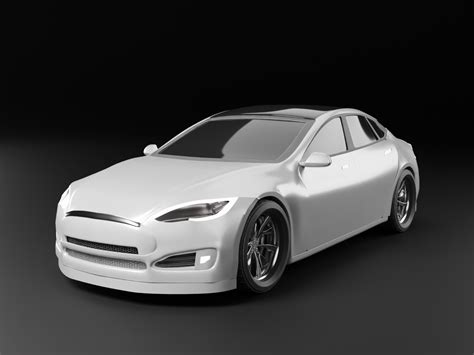 Tesla Concept Mockup | CGTrader