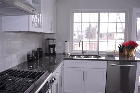 20+ Dark Gray Countertops White Cabinets