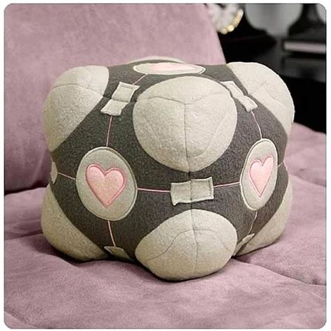 Plush Portal 6" Plush Companion Cube - Walmart.com - Walmart.com