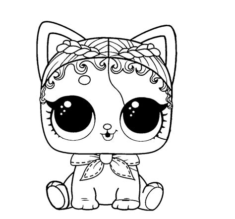 Lol Pets Printable Coloring Pages