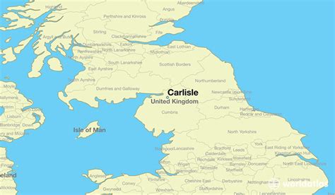 Tourist Map Of Carlisle