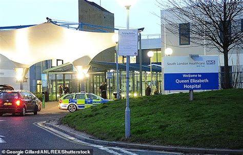 Queen Elizabeth Hospital patient in Woolwich pictured with sores cuts over claims of poor care ...