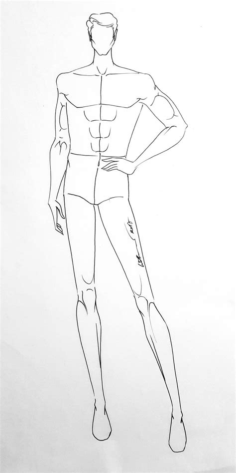 Male Fashion Figures | Fashion illustration poses, Fashion figures ...