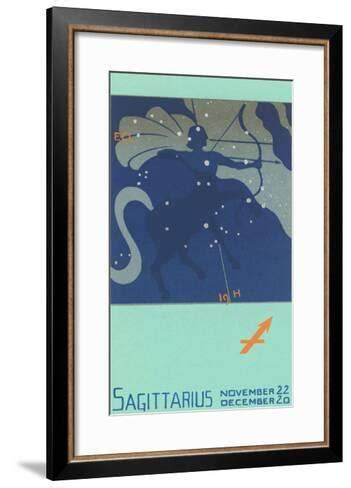 Sagittarius, the Archer Art Print by | Art.com