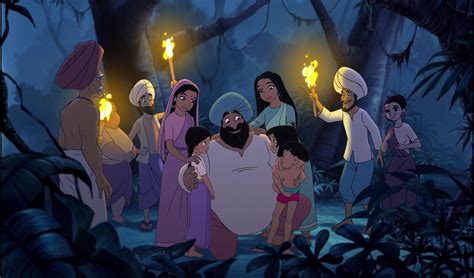 Image - Mowgli Shanti and Ranjan are with their parents.jpg | Jungle ...