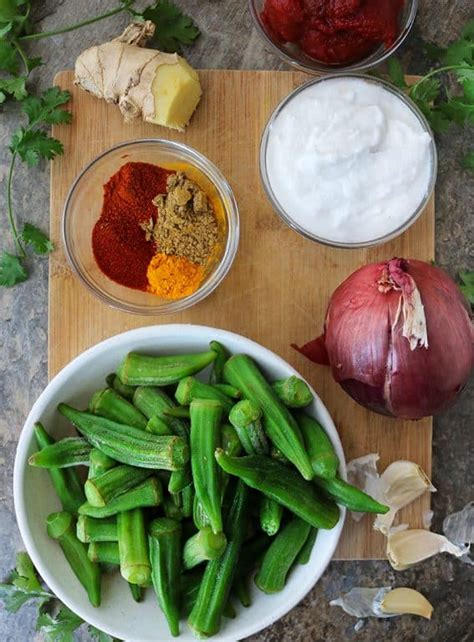 Easy Okra Curry ( A Vegetarian Recipe) - Savory Spin