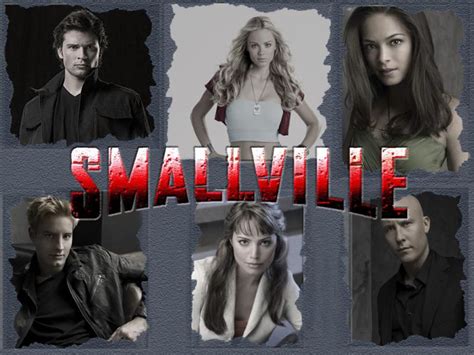 Smallville Cast Portraits Gray Background Wallpaper 800×600 - Smallville Wallpapers