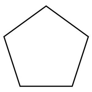 pentagone | Lexique de mathématique