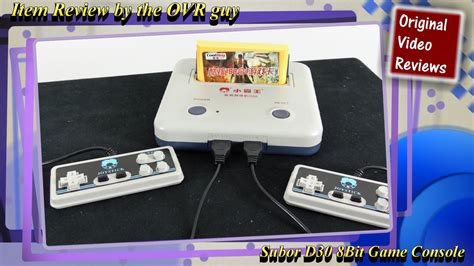 SUBOR D30 8-Bit Game Console (Review) | Original Video Reviews