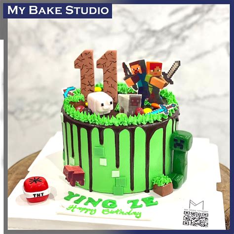 Minecraft 2 Cake | MyBakeStudio