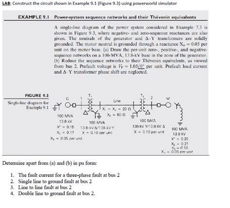 Solved USE POWERWORLD TO BUILD THE CIRCUIT | Chegg.com