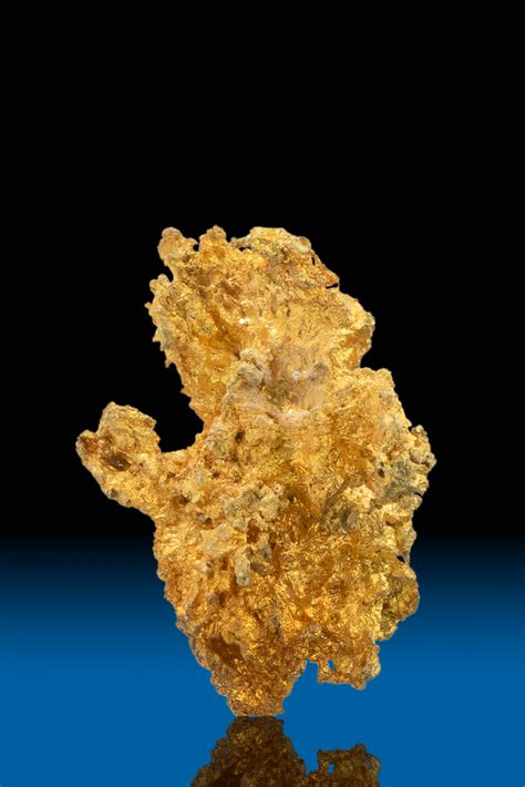 Tappered Round Natural Gold Nugget from Calaveras County, CA - $190.00 ...