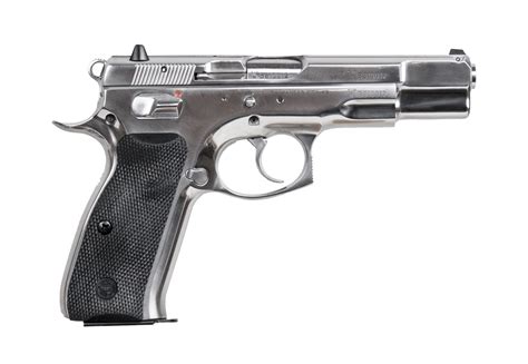 CZ 75B High Polished Stainless 9mm · 91108 · DK Firearms