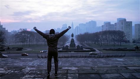 Rocky Movie Movies Film Stills Sylvester Stallone Rocky Balboa Actor Street Car Building Sky ...