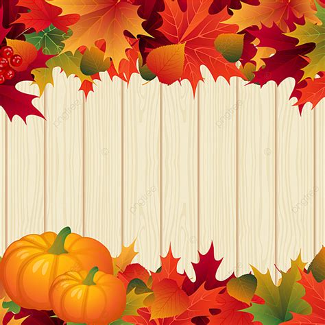 Autumn Leaves Border Vector Design Images, Autumn Leaves Thanksgiving Border, Png, Thanksgiving ...