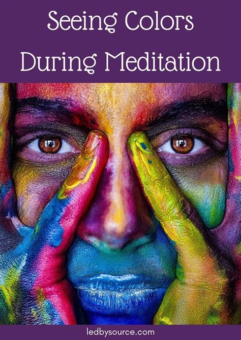 Seeing Colors During Meditation | Meditation meaning, Meditation ...