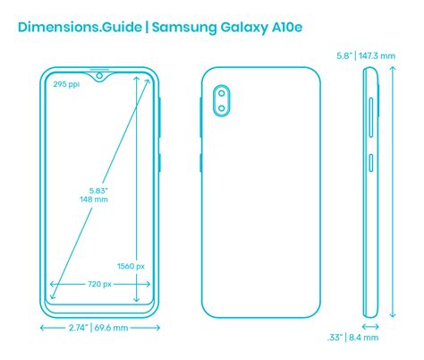 Samsung Galaxy Smartphones Dimensions & Drawings | Dimensions.com