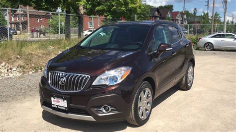 2016 Buick Encore Leather FWD Sunroof Brown Metallic Oshawa ON Stock# 161417 - YouTube