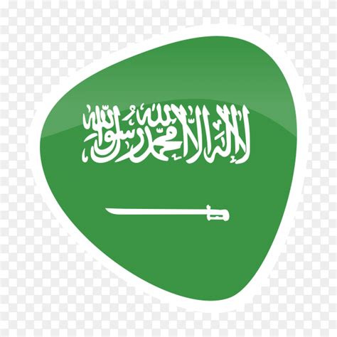 Saudi Arabia flag icon on transparent background PNG - Similar PNG